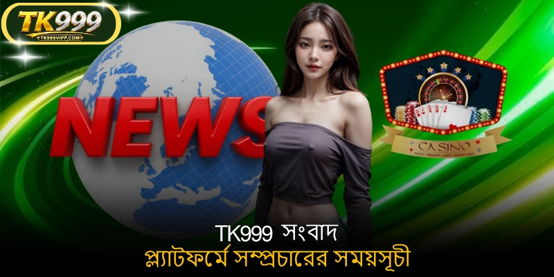 TK999 সংবাদ প্ল্যাটফর্মে সম্প্রচারের সময়সূচী