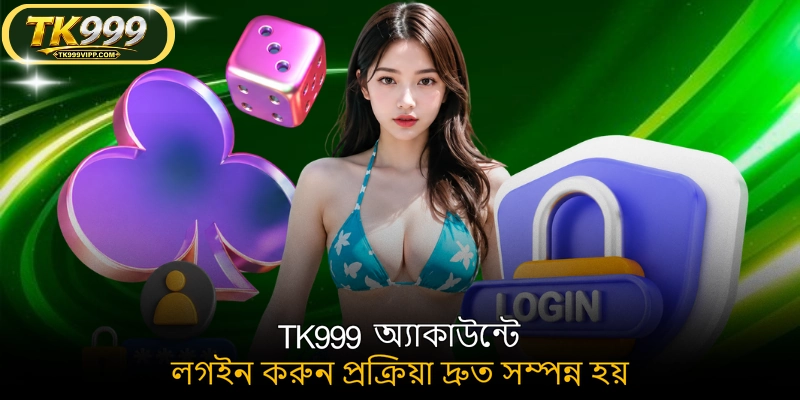 TK999 অ্যাকাউন্টে লগইন করুন প্রক্রিয়া দ্রুত সম্পন্ন হয়