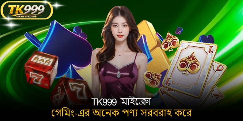 TK999 মাইক্রো গেমিং-এর অনেক পণ্য সরবরাহ করে