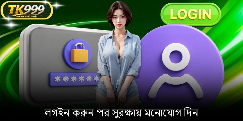 লগইন করুন পর সুরক্ষায় মনোযোগ দিন