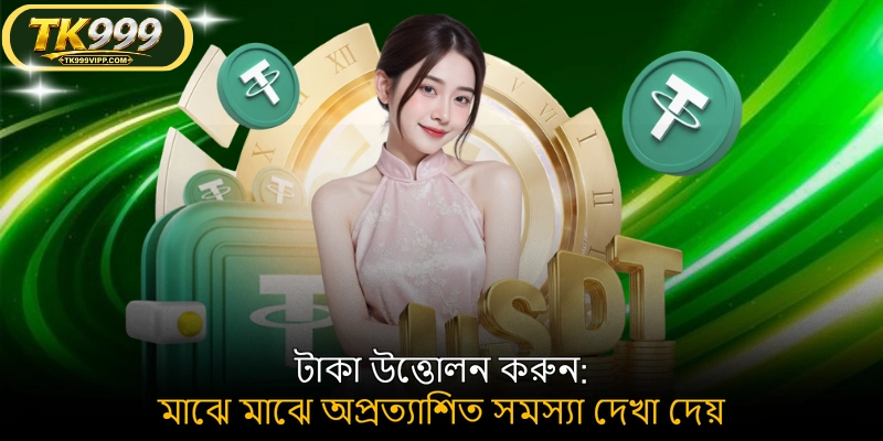 টাকা উত্তোলন করুন: মাঝে মাঝে অপ্রত্যাশিত সমস্যা দেখা দেয়